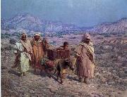 Arab or Arabic people and life. Orientalism oil paintings  431, unknow artist
